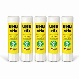 Uhu Solvent Free Glue Stick 8.2 Gr 5 Pcs