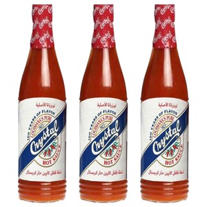 Crystal Hot Sauce 176Ml X3