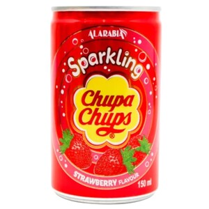 Chupa Chups Sparkling Sour Strawberry 150Ml