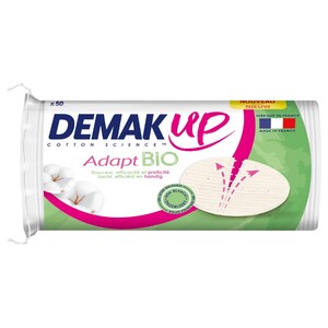 Demak Up Adapt Bio Cotton Oval Pads 50 Pieces