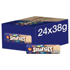Smarties Candy Tube 38G X24