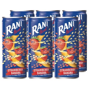 Rani Float Strawberry Banana 240Ml X6