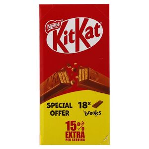 Nestle Kitkat 2 Fingers Value Pack 18 X 20.5 Gr