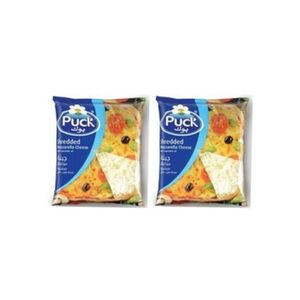 Puck Shredded Mozzarella Cheese 180 Gr 2 Pcs