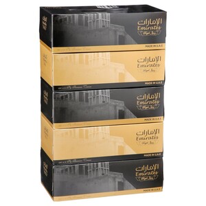 Emirates Royal Facial Tissue 2Ply 150 Sheets X5