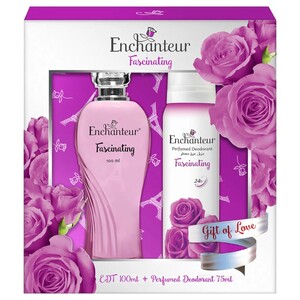 Enchanteur Eau De Toilette Fascinating 100Ml + Deodorant Spray 75Ml