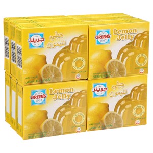 Green's Jelly Lemon 80G X12