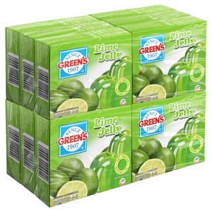 Green's Jelly Lime 80G X12