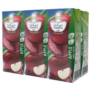 Hayatna Juice Apple 180Ml X6