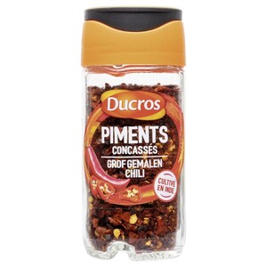 Ducros Piments Concasses Grof Gemalen Chili 29G