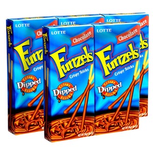 Lotte Funzels Crispy Chocolate Sticks 30G X5