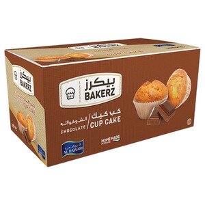 Al Rawabi Bakerz Cup Cake Chocolate 30G X18