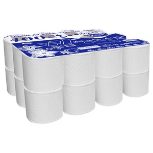 Lotus Alwadi Toilet Rolls 2Ply 400 Sheets 24 Rolls