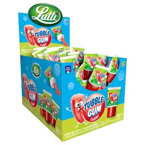 Lutti Tubble Gum Cherry 35G X36