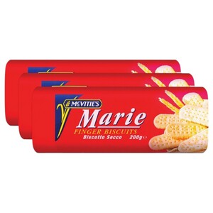 Mcvities Marie Finger Biscuits 200G X3