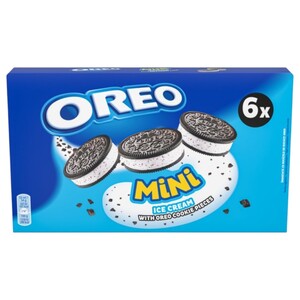 Oreo Mini Ice Cream Sandwich With Oreo Cookie 6 Pieces 55Ml