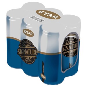 Star Signature Club Soda 300Ml X6