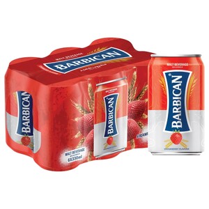 Barbican Malt Beverage Strawberry 330Ml X6