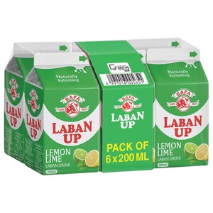 Safa Laban Up Lemon Lime 200Ml X6