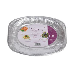 Viola Aluminium Foil Food Oval Ov0 10Pcs