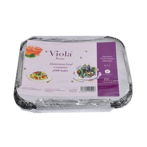 Viola Aluminium Foil Food Rectangle Ra35 10Pcs