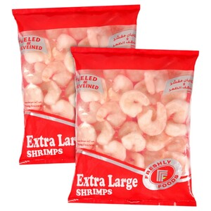 Freshly Foods Extra Large Shrimps 800G X2