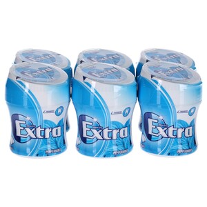 Wrigley's Extra Gum Peppermint Sugar Free 84G X6