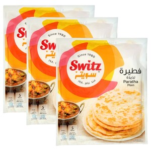 Switz Paratha Plain 400G X3
