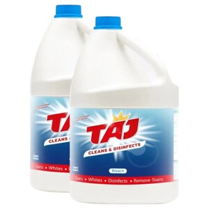 Taj Cleans & Disinfects Bleach 1 Gallon X2