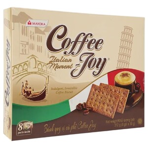 Mayora Coffee Joy Biscuit 39G X8