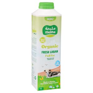Meliha Organic Fresh Laban 1Ltr