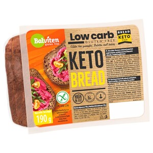 Balviten Keto Bread Low Carb Gluten Free 190G