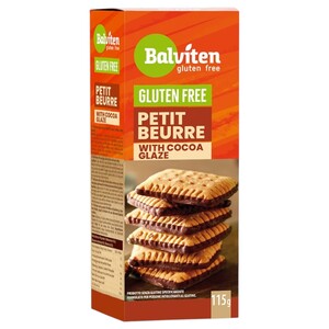 Balviten Petit Beurre Biscuit With Cocoa Glaze Gluten Free 115G