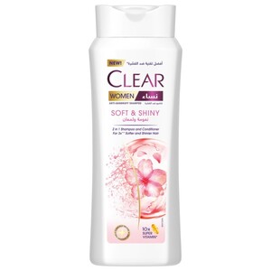 Clear Shampoo Soft & Shin Women 600Ml