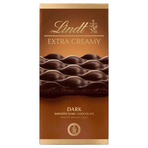Lindt Extra Creamy Chocolate Tablet Dark 80G