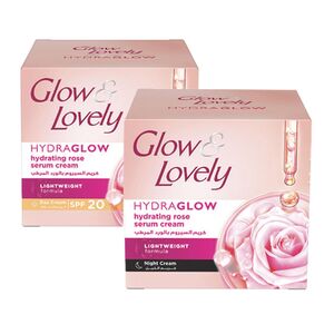 Glow & Lovely Hydra Glow Day Cream 50 Gr + Night Cream 50 Gr Price Offer