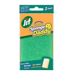 Jif Sponge Daddy Sponge+Scrubber 2'S
