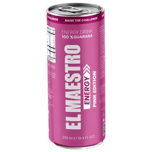 El Maestro Energy Drink Pink Edition 250Ml