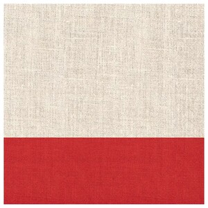 Ambiente Napkin Linen Red 33Cm