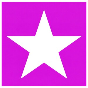 Ambiente Napkin Star Magenta 33Cm