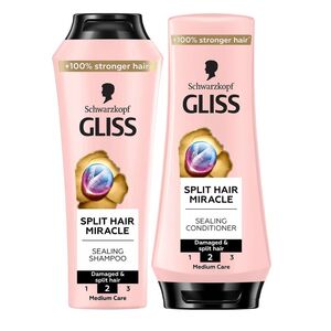 Schwarzkopf Gliss Shampoo Split Hair Miracle 400 Ml+ Conditioner 360 Ml