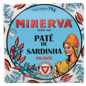 Minerva Sardine Pate Spicy 75G