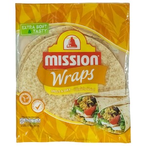 Mission Tortilla Wraps Spelt And Oat 378G
