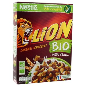 Lion Cereal Caramel & Chocolate Bio 400G