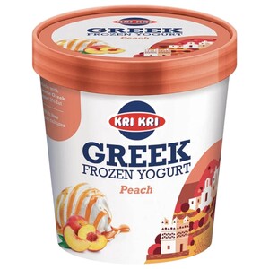 Kri Kri Frozen Yogurt Peach 450Ml