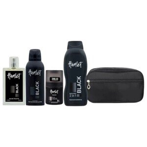 Hamlet Selfcare Black Gift Set For Men