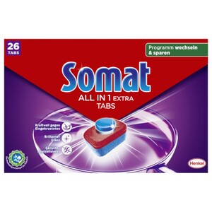 Somat All In 1 Extra Tabs 26 Tabs 431.6G