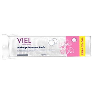 Viel Makeup Remover Pads 120 Pieces