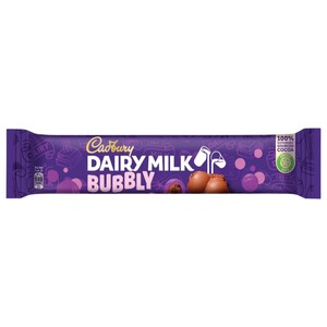 Cadbury Dairy Milk Bubbly 24G