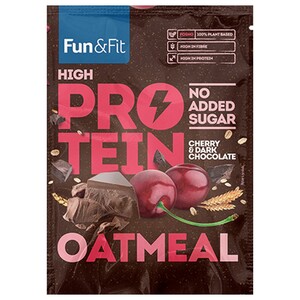 Fun & Fit High Protein Oatmeal Cherry & Dark Chocolate 55G